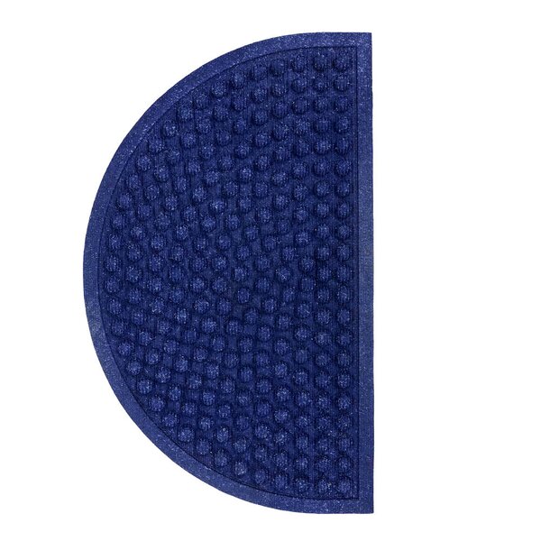 House Doctor Entry dørmatte halvmåne 75x45 blå
