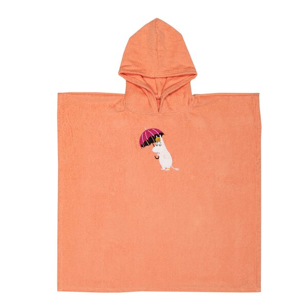 MoominArabia Mummi badeponcho barn Under paraplyen rosa