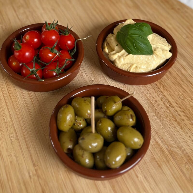 Regas Tapasform 11,5 cm 6 stk terrakotta