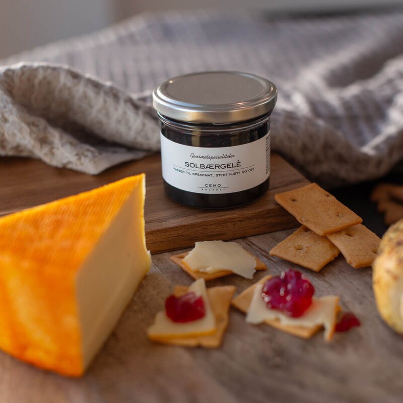 Cemo Gourmet solbærgelè 113g