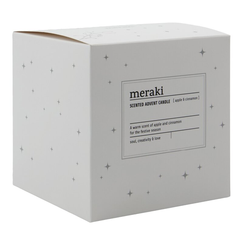 Meraki Duftlys advent eple & kanel