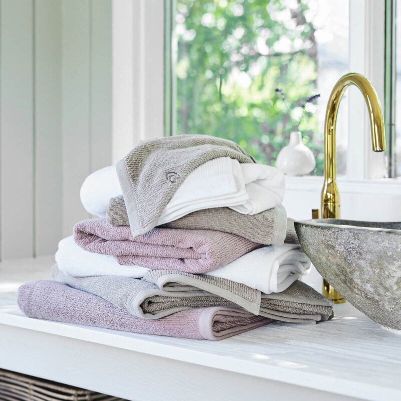 Lene Bjerre Molli gjestehåndkle 50x30 cm hvit