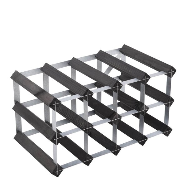 The Swedish Wine Rack Factory Vinstativ 12 flasker montert svart