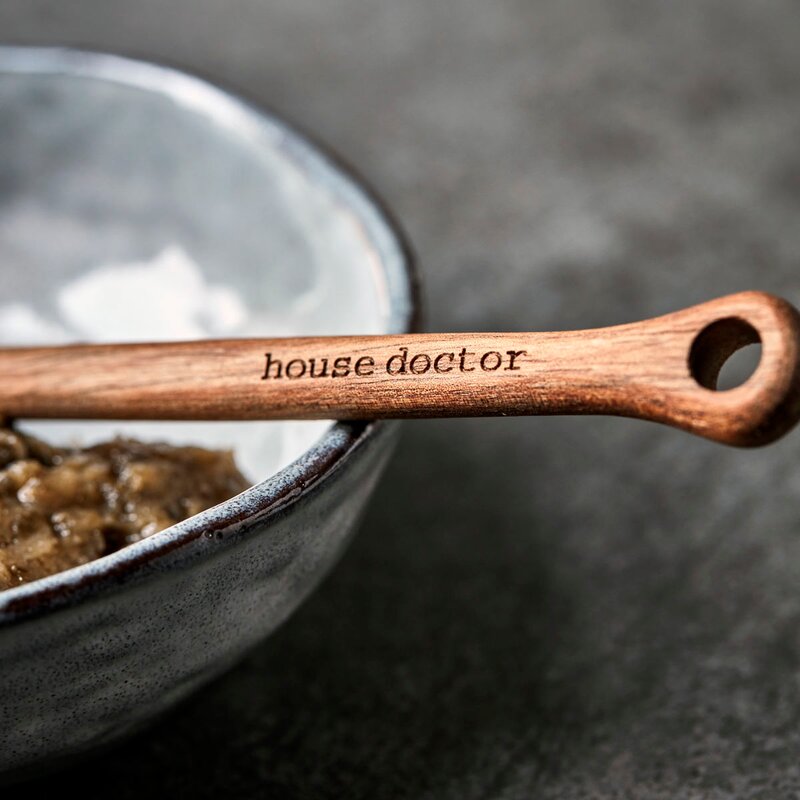 House Doctor Eya serveringsskje 15 cm 4 stk natur