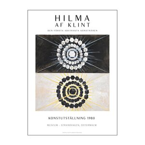 Poster & Frame Hilma af Klint x PSTR Studio poster 30x40 cm hilma af klint art exhibition