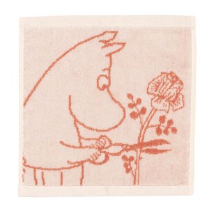 MoominArabia Mummi håndkle 25x25 cm Mummimamma beige