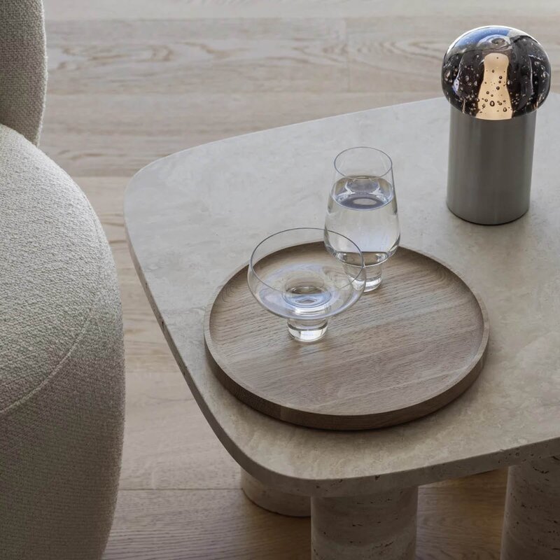 Blomus Oku serveringsbrett 25 cm eik