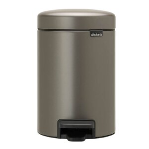 Brabantia NewIcon pedalbøtte 3L platinum