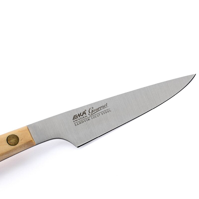 EKA Gourmet skrellekniv 10 cm tre