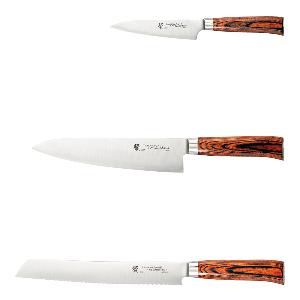 Tamahagane San knivsett 3 deler