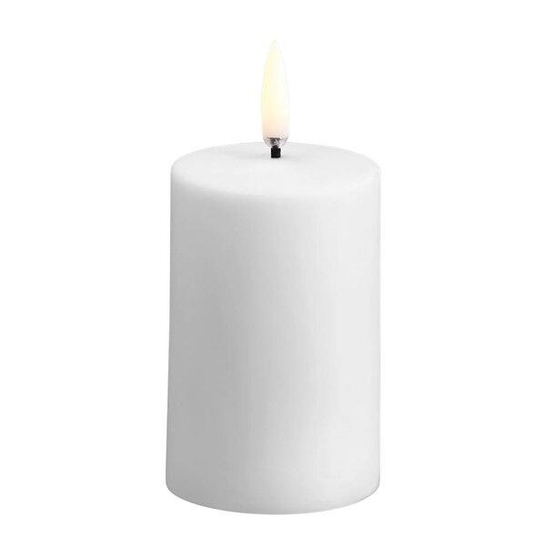Uyuni Lighting Outdoor LED kubbelys 5x7,8 cm hvit