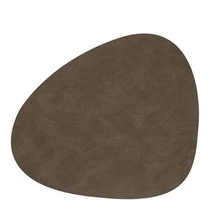 LIND DNA Curve Corduroy spisebrikke 37x44 cm caviar