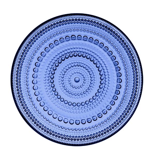 Iittala Kastehelmi tallerken 17 cm ultramarinblå