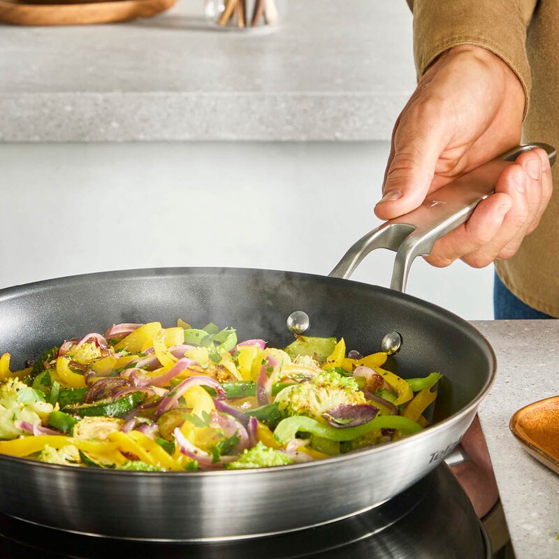 Tefal Extreme SS Ceramic stekepanne 24 cm keramisk