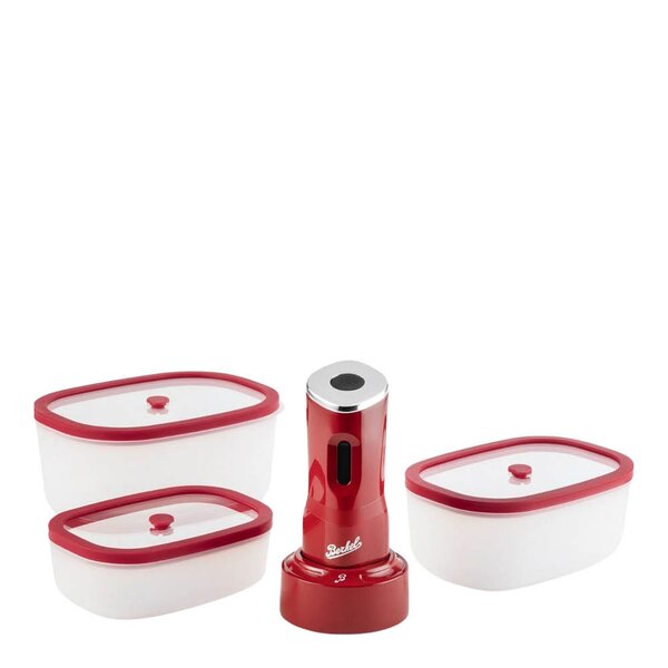 Berkel Icon mini vakuumpumpe 17 cm rød