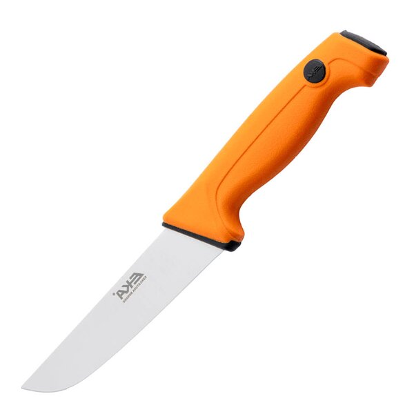 EKA Pro slaktekniv m/bredt blad 15 cm oransje