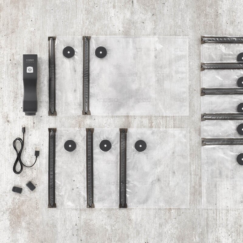 Caso OneTouch vakuumstav matt svart