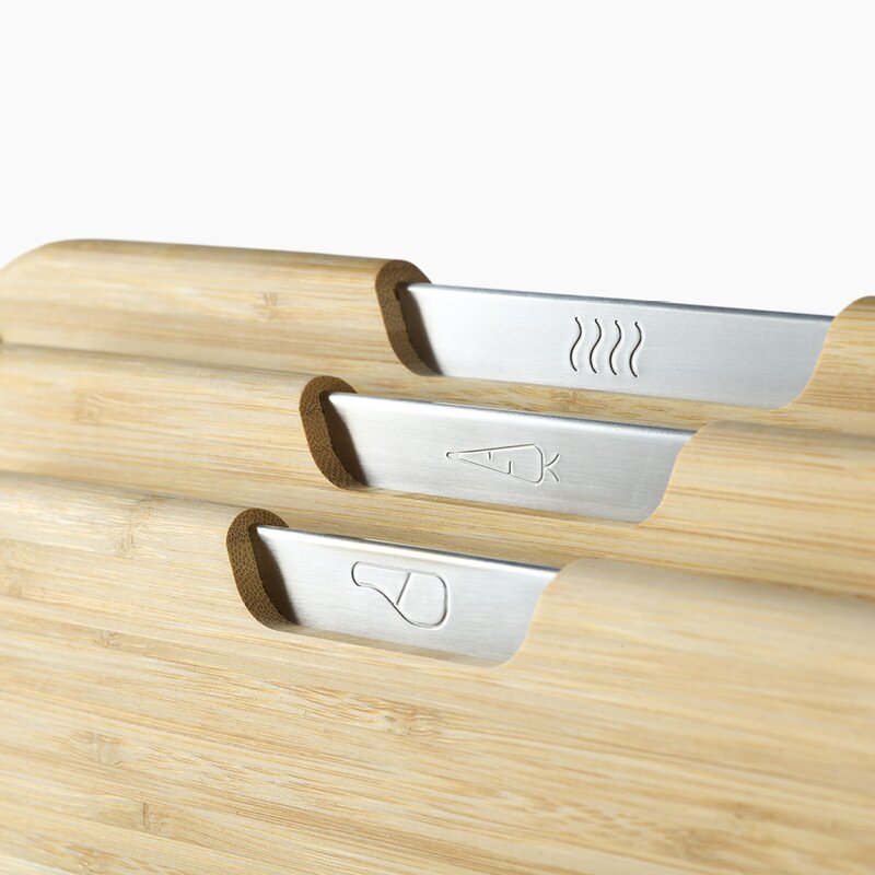 Joseph Joseph Nest Boards skjærefjøl 3 stk natur