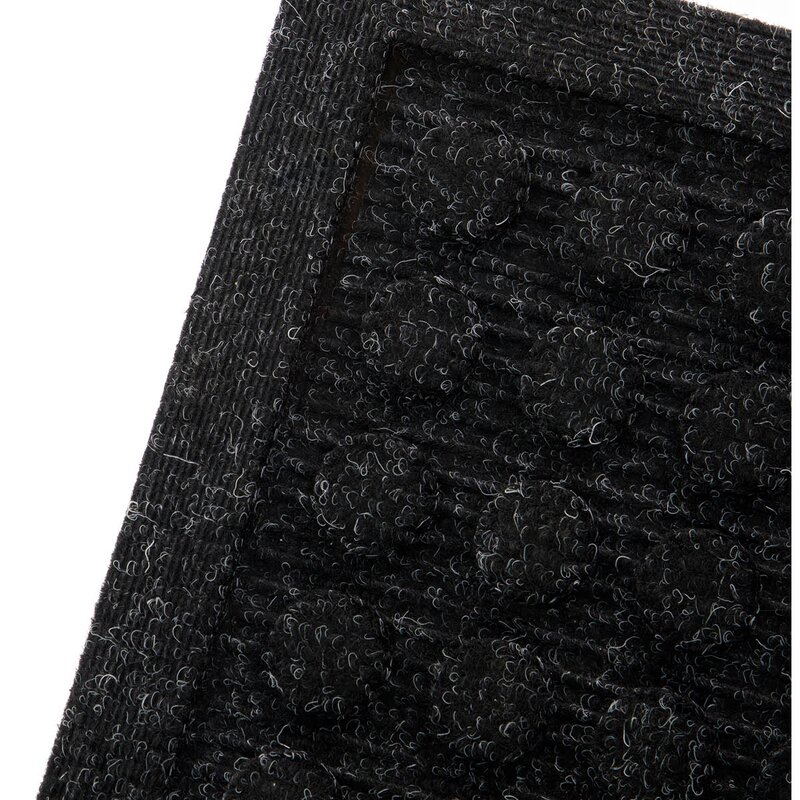 House Doctor Entry rektangulær dørmatte 75x45 cm svart