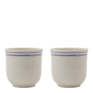 Nicolas Vahé Bistro krus 30 cl 2 stk blå/hvit