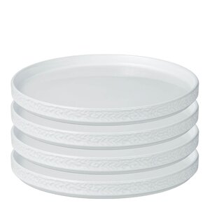 Vargen & Thor Servisen C tallerken 25x25 cm 4 stk hvit