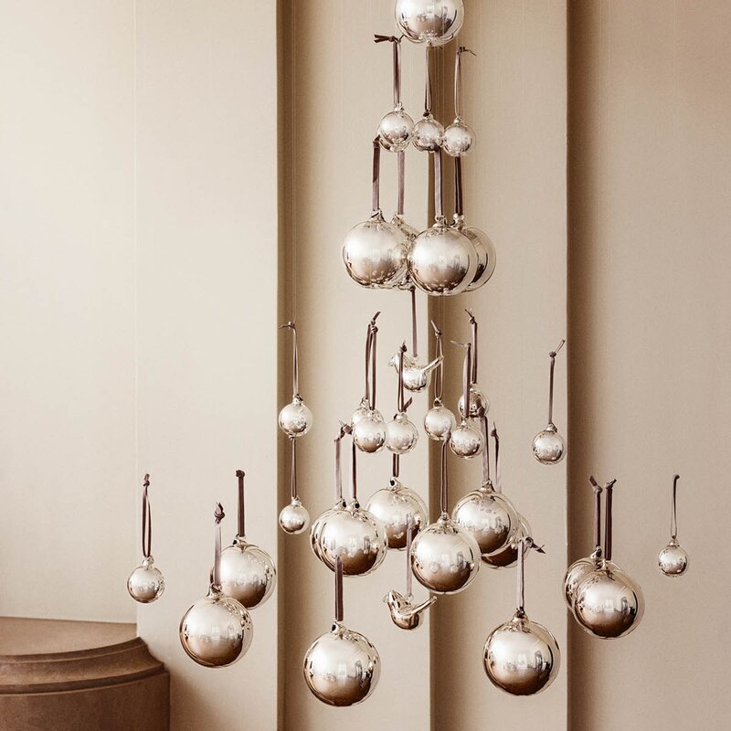 iittala Glasskule 8 cm speil 5 stk