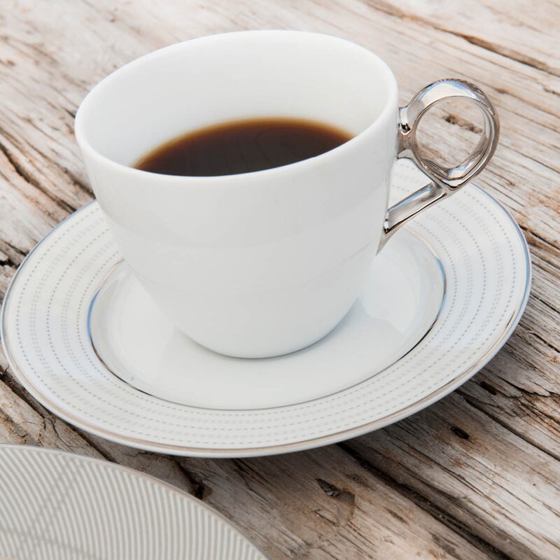 Magnor Lerk kaffeskål 15 cm lys pin 