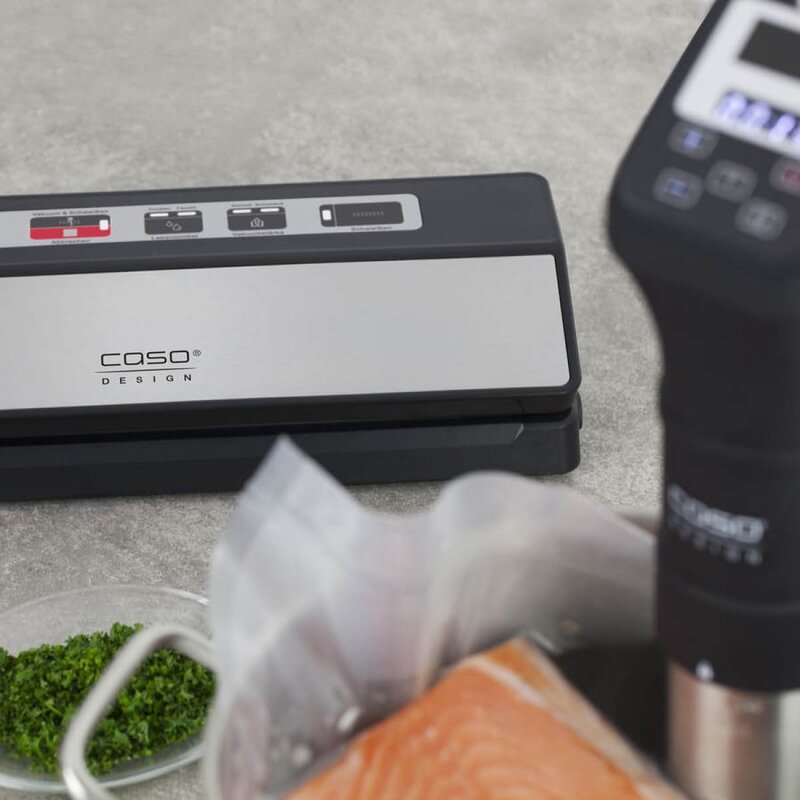 Caso VR 390 Advanced vakuumpakker sølv/svart