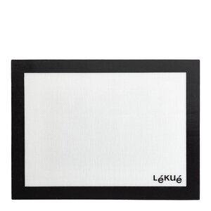 Lékué Bakeunderlag i silikon 60x40 cm klar/svart