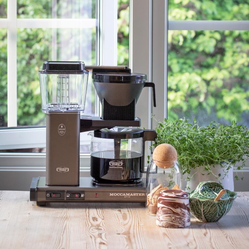 Moccamaster Optio kaffetrakter 1,25L bronze