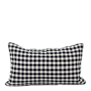 A World of Craft Eco Hugo putetrekk 30x50 cm svart/hvit