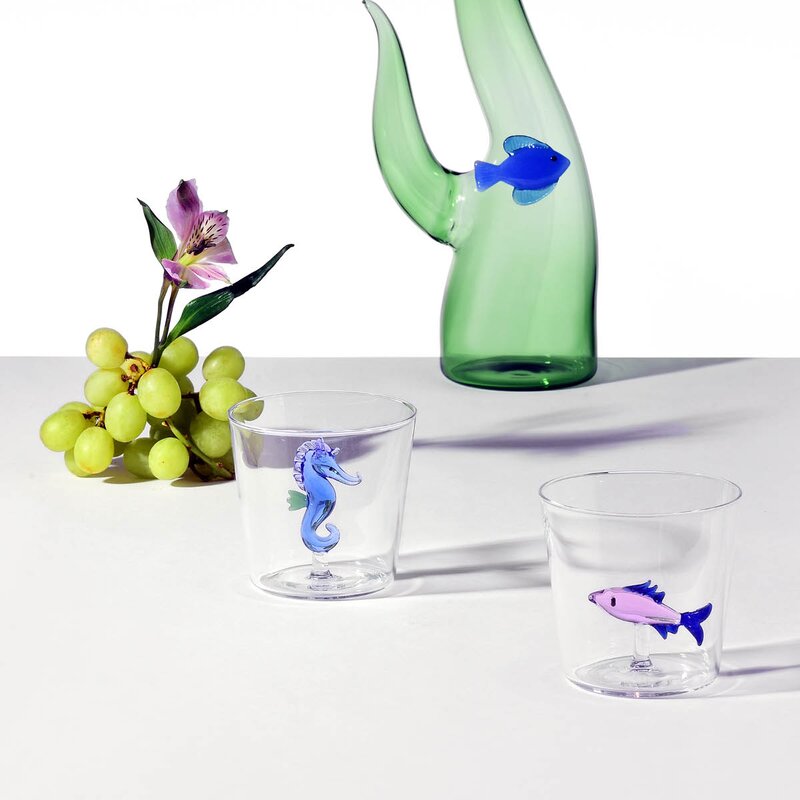 Ichendorf Milano Marine Garden vannglass 35 cl sardin rosa