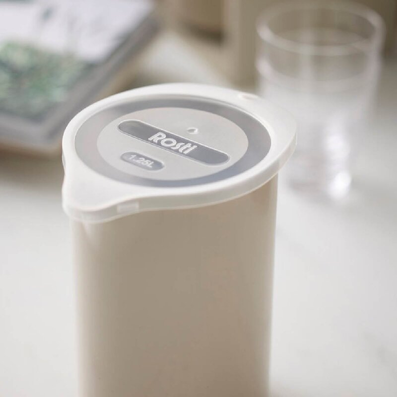 Rosti Classic miksekanne med lokk 1,25L Hvit