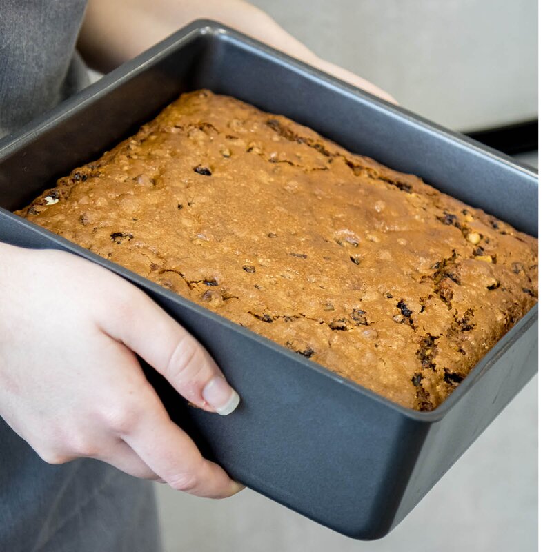 MasterClass Bakeform firkantet med avtakbar bunn 23 cm grå