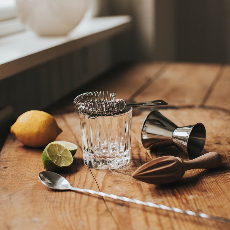 Dorre Bobbee bartilbehør sett 4 deler stål