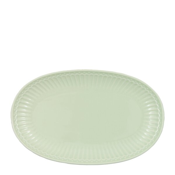GreenGate Everyday Alice kjeksfat 14,5x23 cm pale green