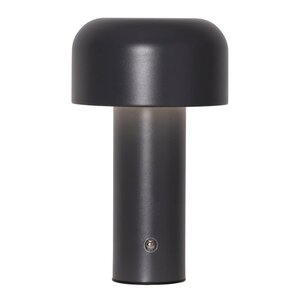 Star Trading Bobby bordlampe 803-01 21,5 cm grå