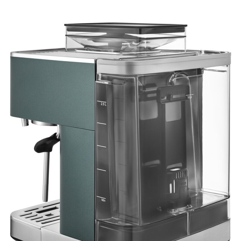 KitchenAid Espressomaskin m/kaffekvern halvautomatisk 5KES6551 juniper