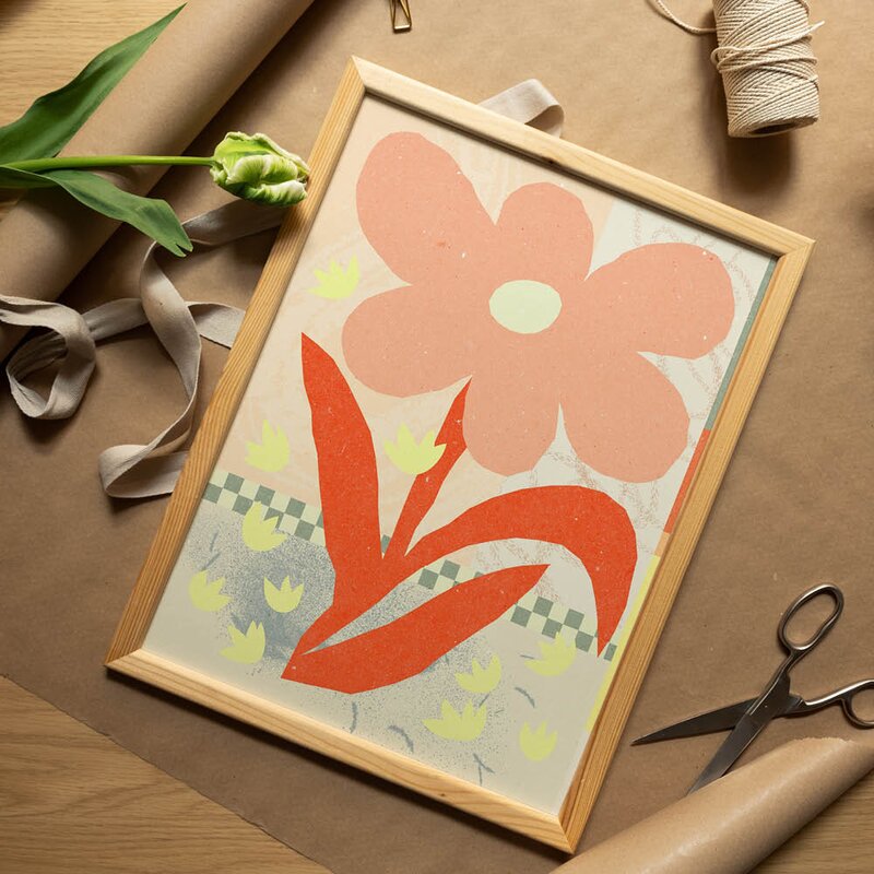 Poster & Frame NKTN poster 30x40 cm flowers composition 1