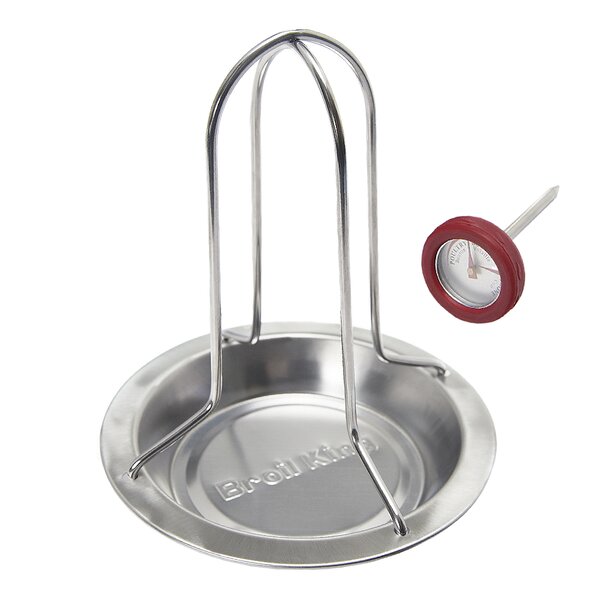 Broil King Kyllingholder 18x20 cm rustfritt stål