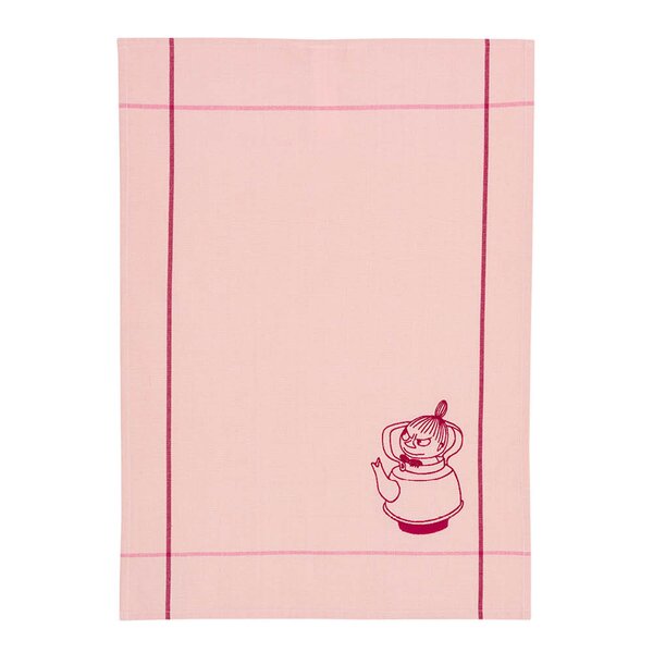 MoominArabia Mummi kjøkkenhåndkle 50x70 cm Lille My rosa