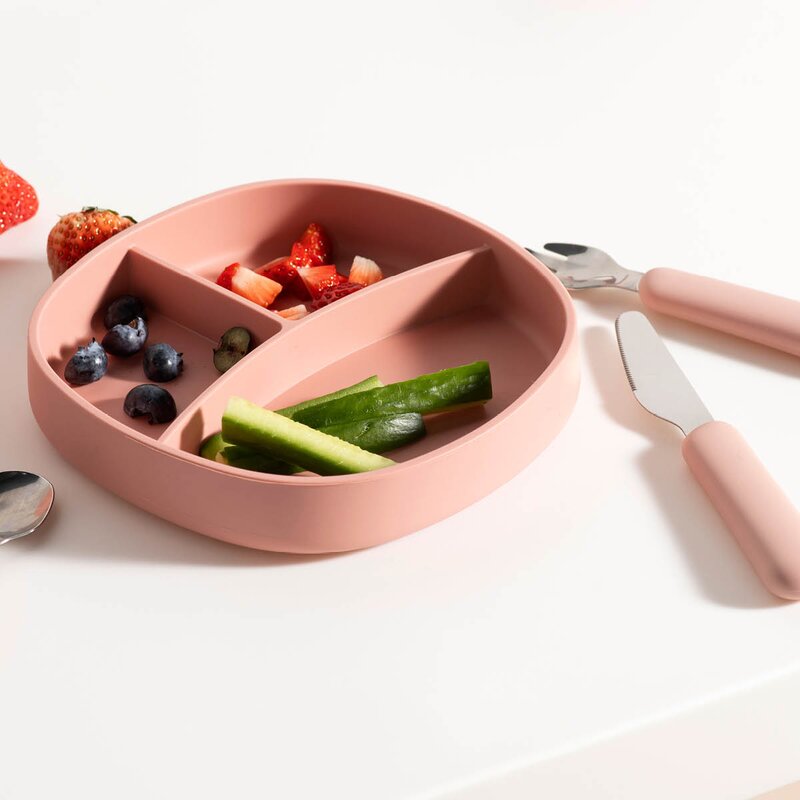 Modern House Chic Kids barnebestikk 3 deler rosa