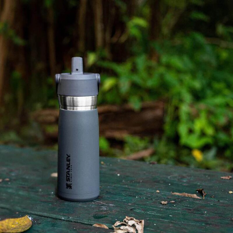 Stanley The IceFlow Flip Straw termoflaske 0,65L grå