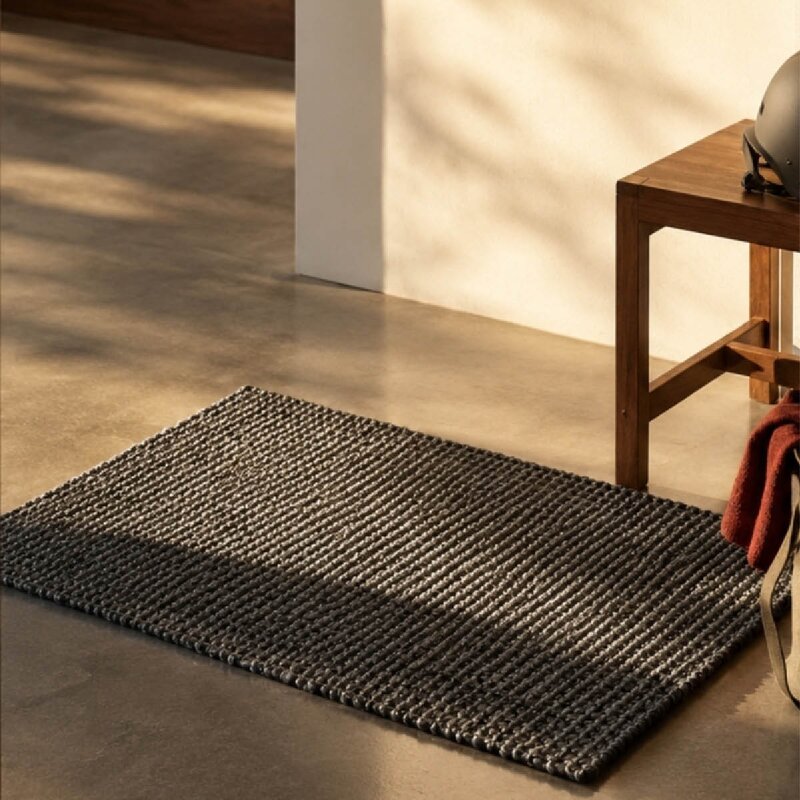 Deco Nord Kerala dørmatte 60x90 cm Grey