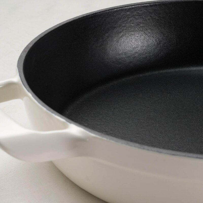 Tramontina Ampezzo støpejernspanne 30 cm White Latte