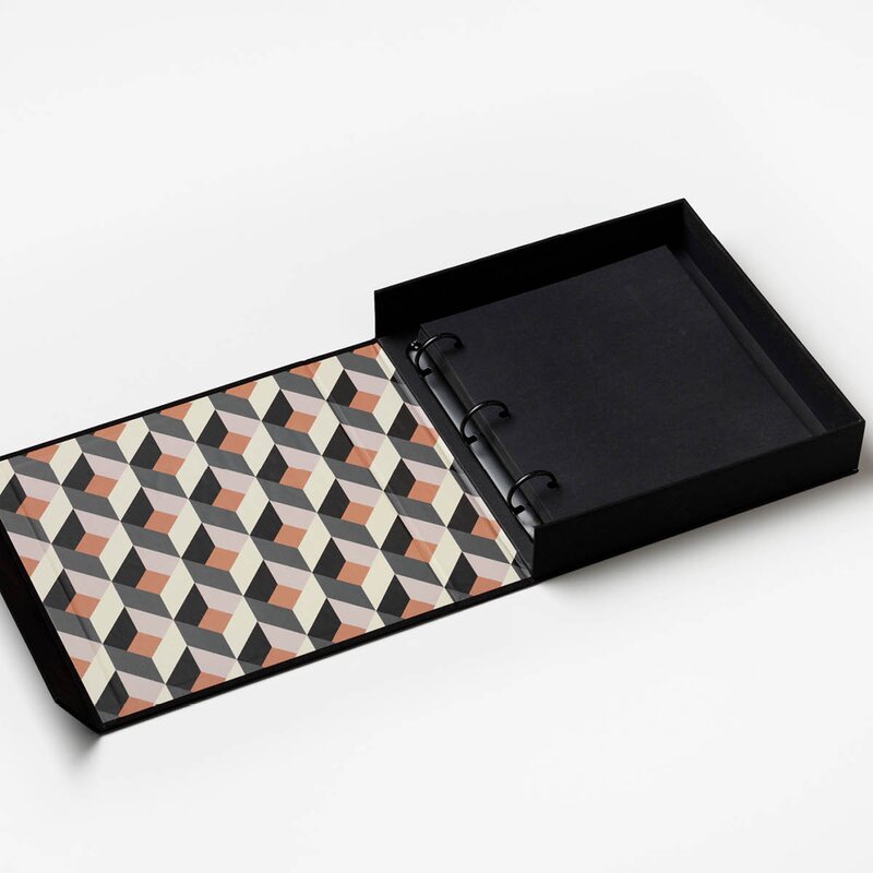 Printworks Fotoalbum happy days liten svart