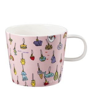 Modern House Anette Moi krus 27 cl Juledekor rosa