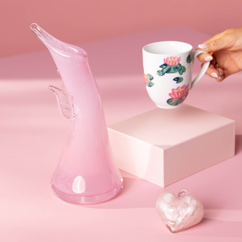 Magnor Rosa Sløyfe 2026 kopp 35 cl rosa