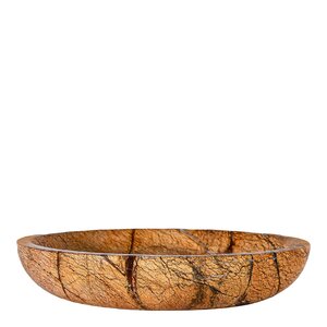 Sagaform Sten skål 28x5 cm brun