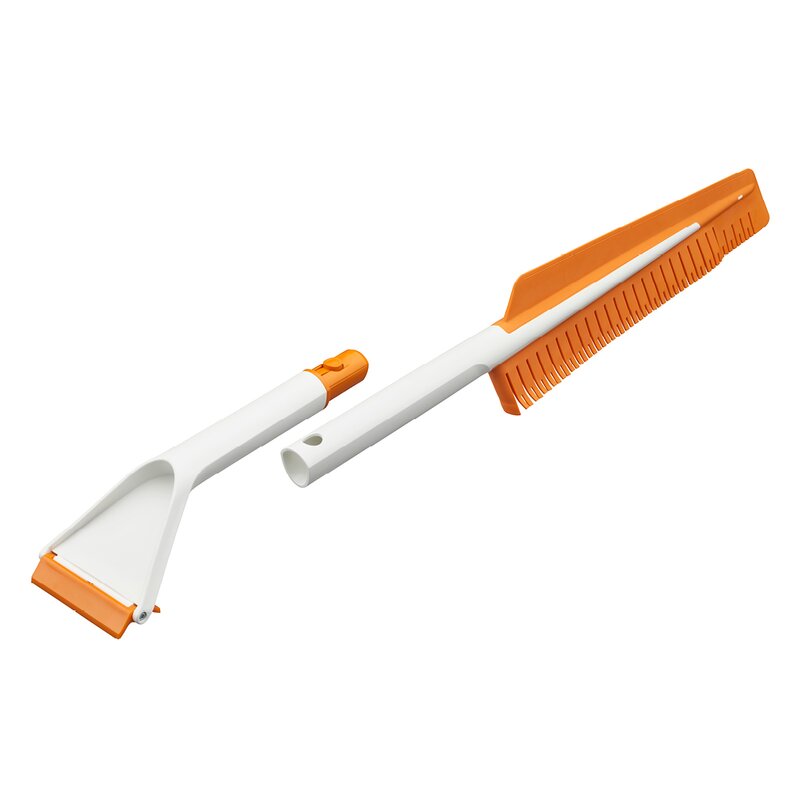 Fiskars SnowXpert™ børste & isskrape 67,5 cm hvit/oransje